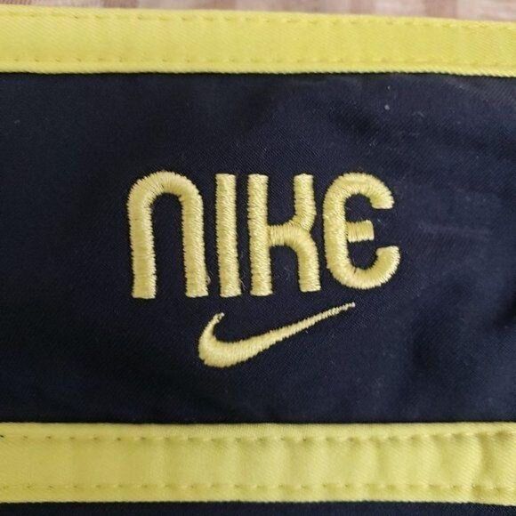 Nike Women's Golf Casual Capri Cropped Pants Navy Yellow Small NWOT - Picture 6 of 8